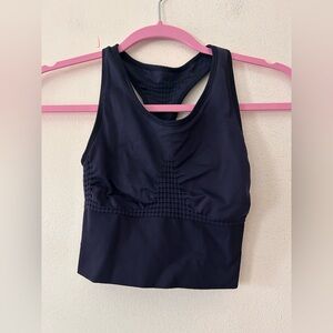 Sweaty Betty navy blue sports bra size extra small XS